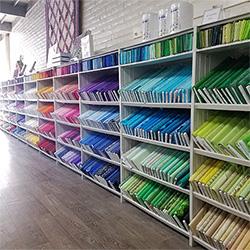 Colorful Fabrics aligned a recks 