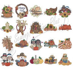 Dakota Collectibles Fall Festivities Embroidery Designs - 970243