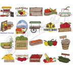 Dakota Collectibles Farmers Market embroidery designs collection for embroidery software