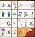 Inspira Frog Fun Embroidery Collection Software (CD)
