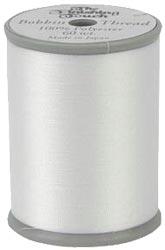 Finishing Touch White Bobbin Thread 100% Poly 60wt (FTB02)