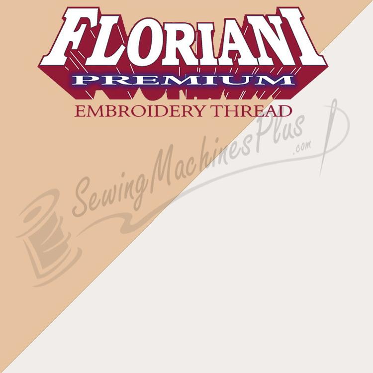 FU12 - Floriani Mixed Embroidery Thread, Lt. Brown/Sand, 1,100yd spool