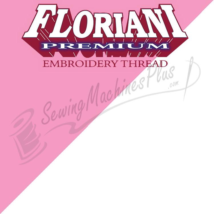 FU02 - Floriani Mixed Embroidery Thread, Pink/White, 1,100yd spool