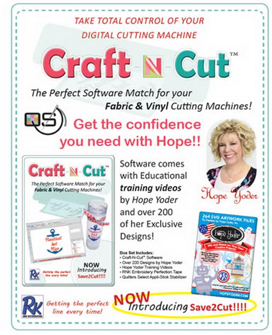 Floriani Quilters Select Craft N Cut Software