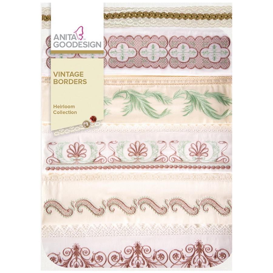 Anita Goodesign Vintage Borders (40 Designs)