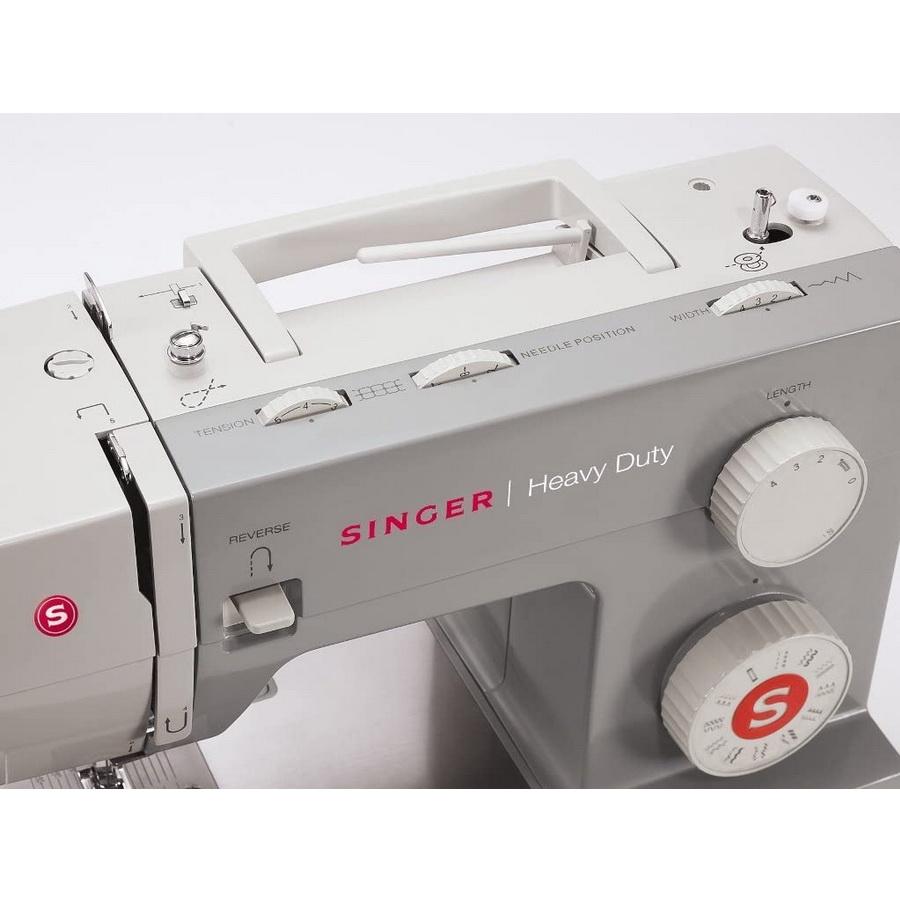 Singer 4411 Heavy Duty, 11 Stitch Patterns, 1,100 SPM & Stainless Steel Bed