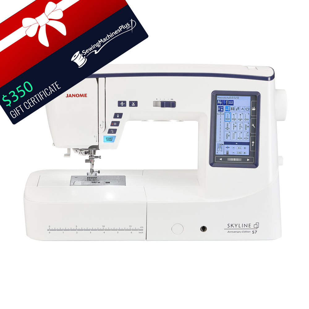 Janome Skyline S7 Anniversary Edition Sewing & Quilting Machine