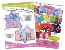 Anita Goodesign Gift Card Holders (12 Designs) - Sewingmachinesplus.com