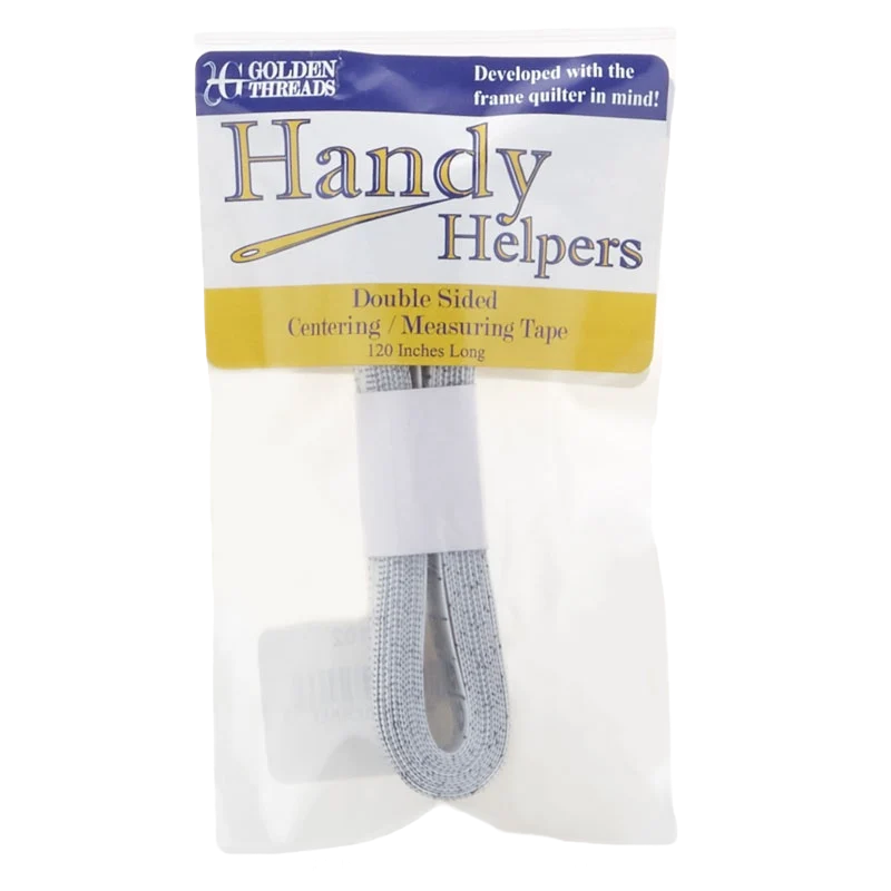 Handy Helpers double-sided measuring tape by Handi Quilter, 120 inches long