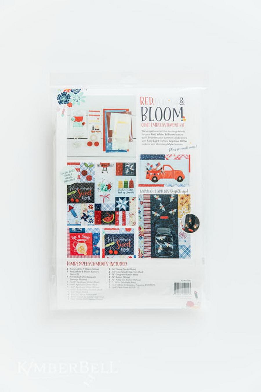 Kimberbell Red White and Bloom - Embellishment Kit (KDKB1242)