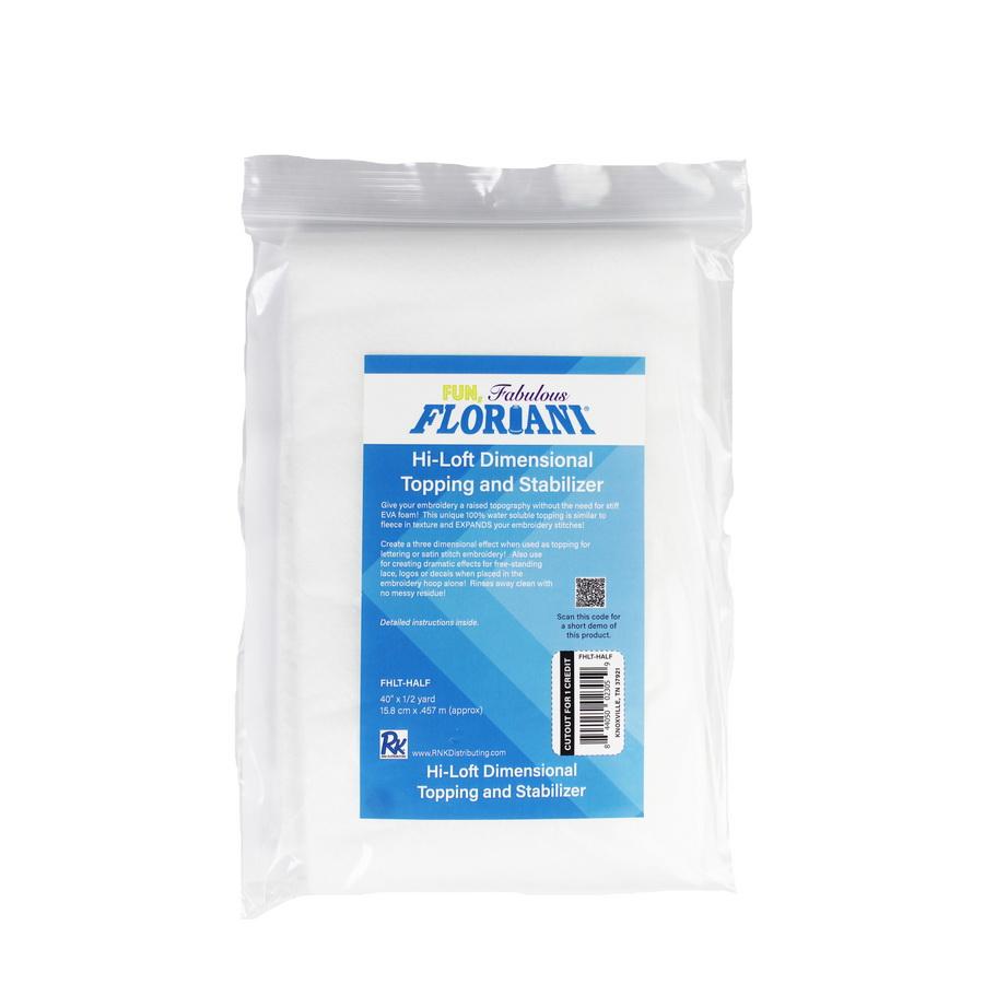 Floriani Hi - Loft Dimensional Topping & Stabilizer - Sewingmachinesplus.com