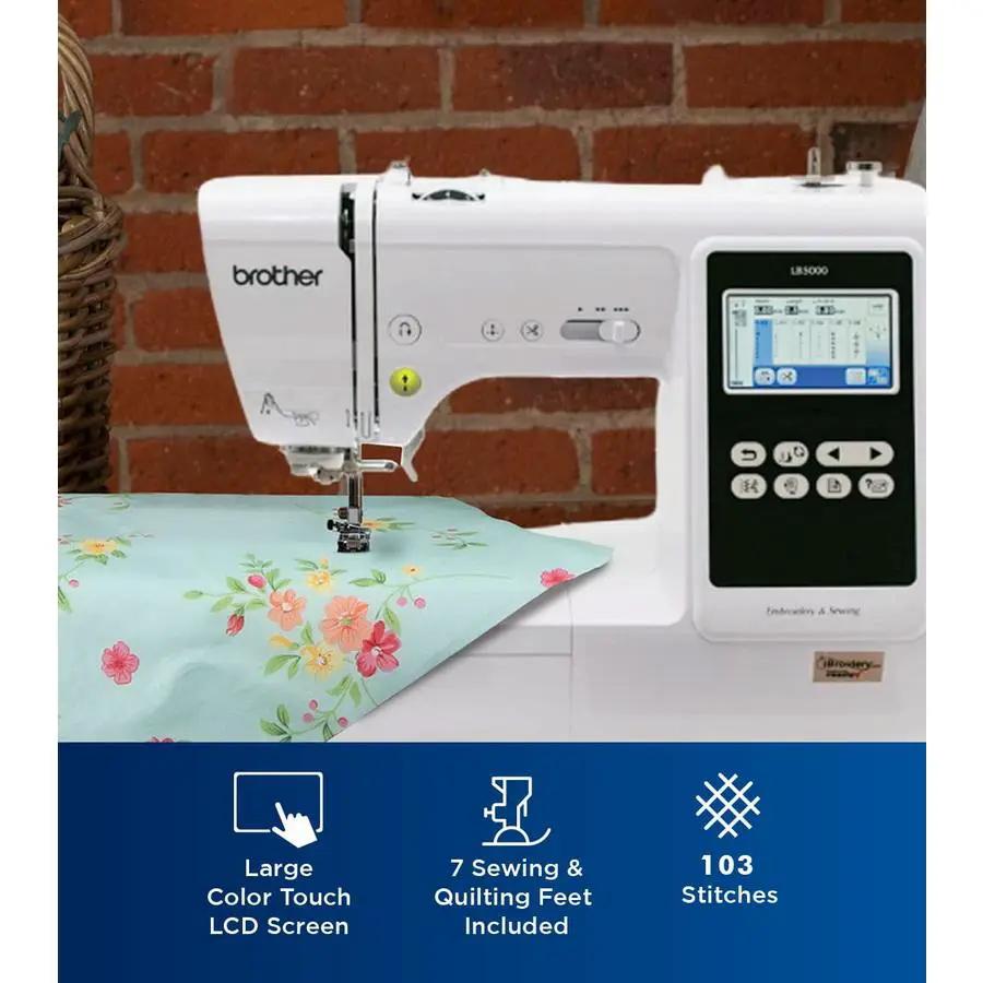 Brother LB5000 Sewing and Embroidery Machine - Sewingmachinesplus.com