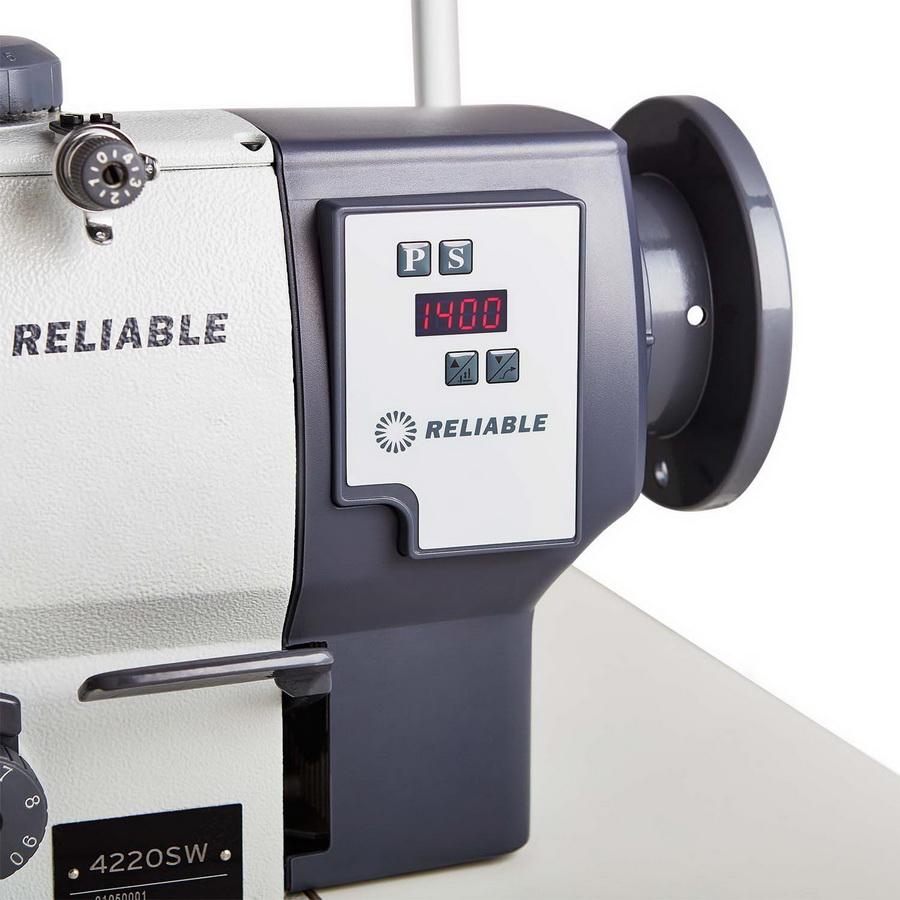 Reliable 4220SW Single Needle Lockstitch Walking Foot Sewing Machine - Sewingmachinesplus.com