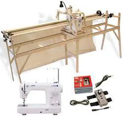 Grace Sturdy - Lite Quilting Frame, Juki TL98QE, Speed Control & QuiltCAD - Sewingmachinesplus.com