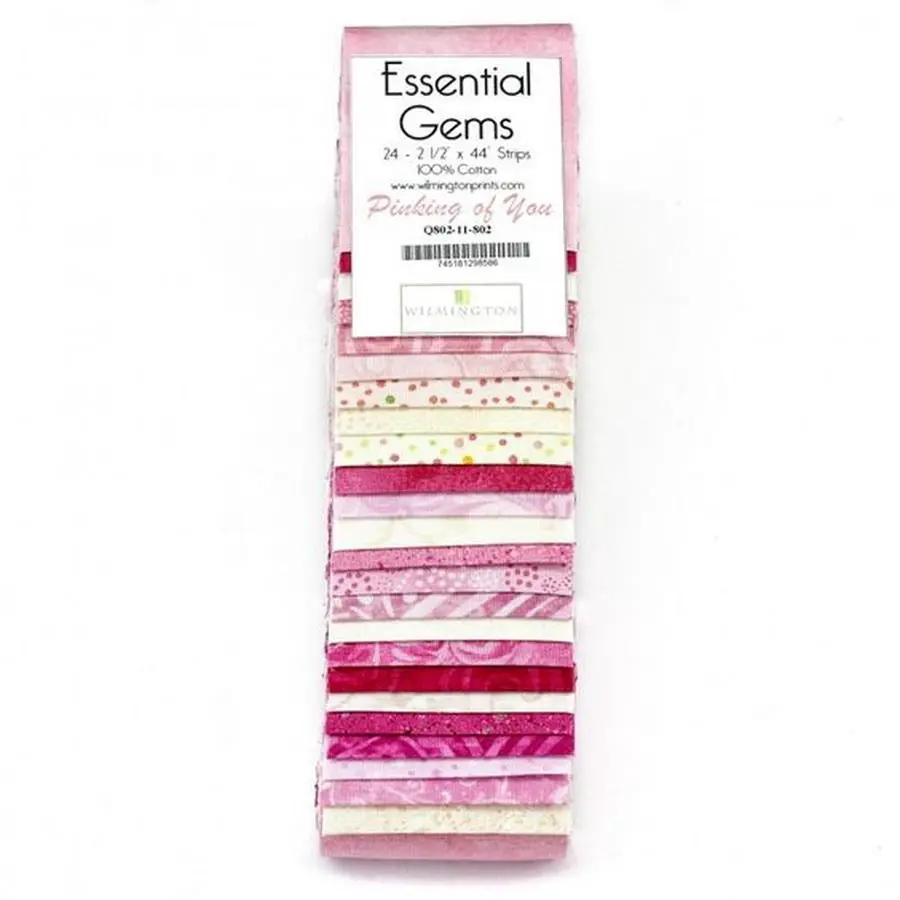Wilmington Prints Pinking of You 24 Pack - 2.5 inch x 44 inch Strips - Sewingmachinesplus.com