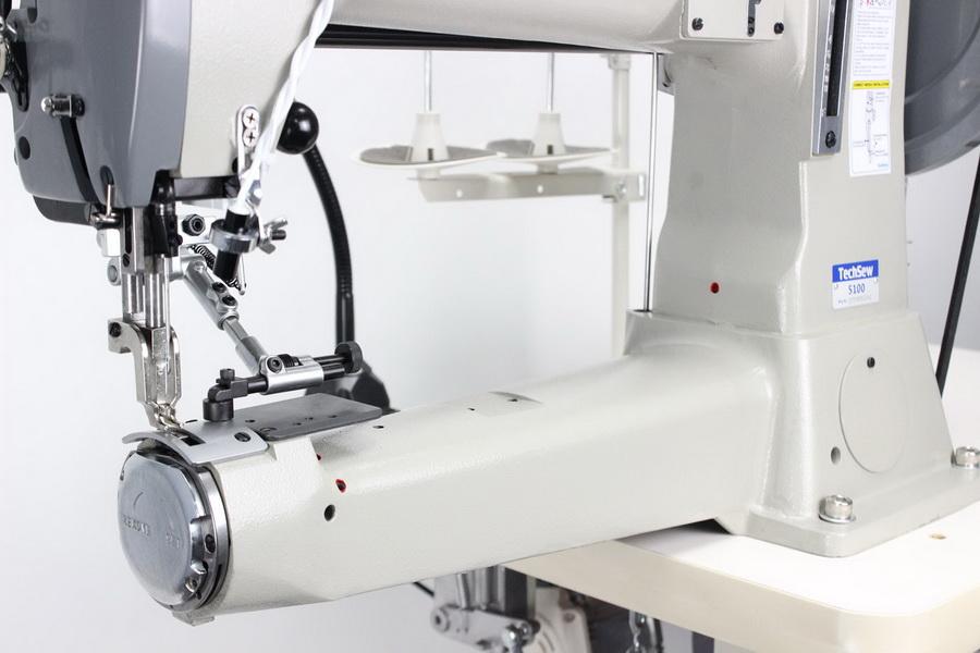 Techsew 5100 Special Edition 16" Cylinder Heavy Duty Compound Feed Industrial Sewing Machine - Sewingmachinesplus.com