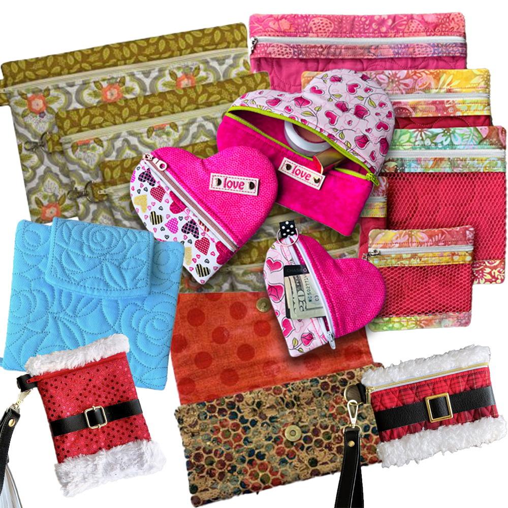 Embroidery Garden Small Bags & Clutches Bundle - Sewingmachinesplus.com