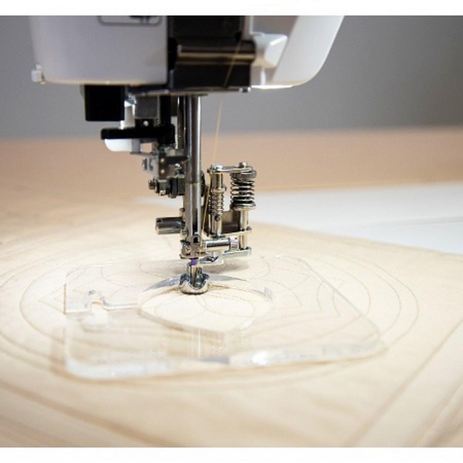 Janome 1/4 Inch Ruler Foot for High Shank, Low Shank or Straight Stitch 7mm/9mm - Sewingmachinesplus.com