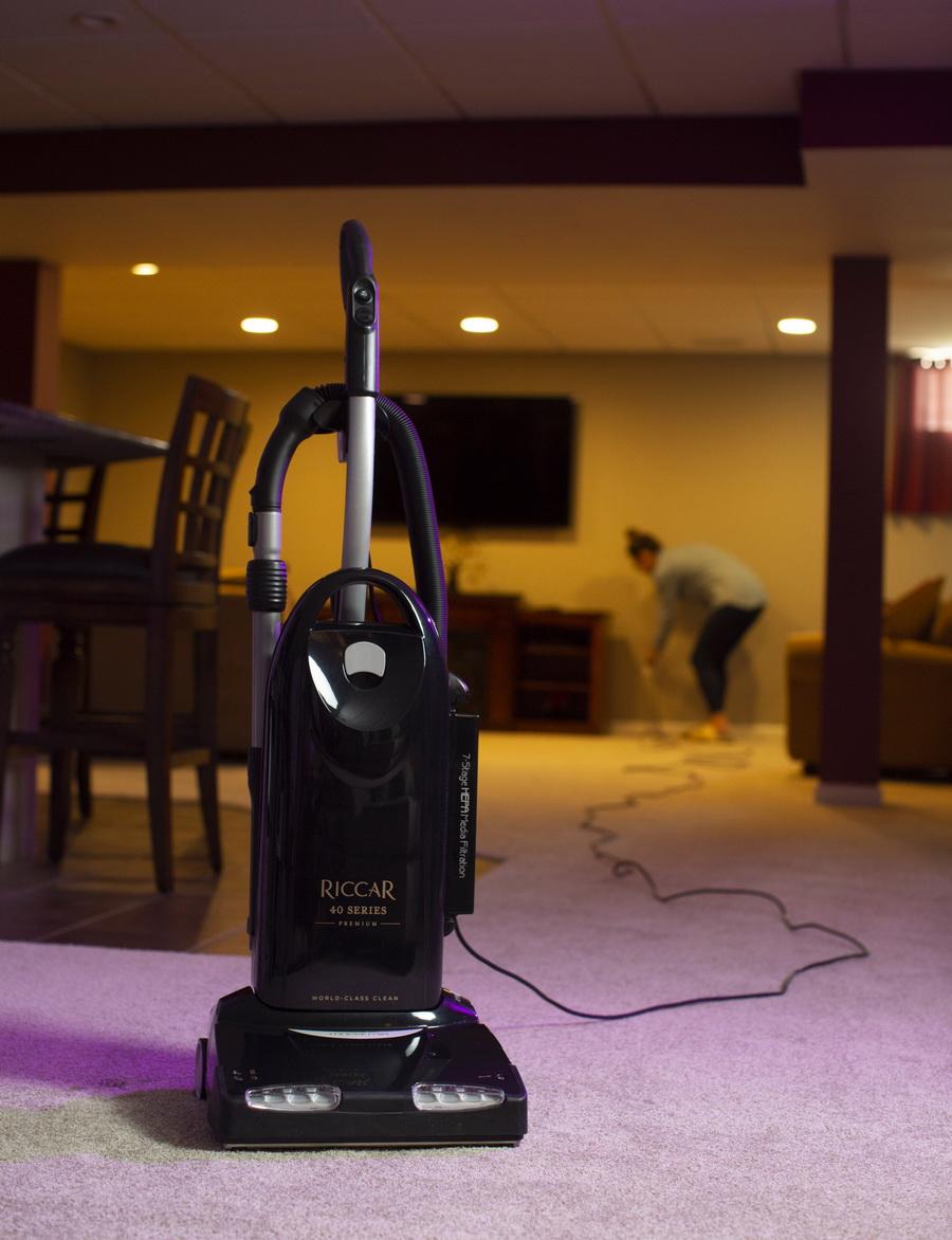 Riccar 40 Series Premium Upright Vacuum (R40P.4) - Sewingmachinesplus.com