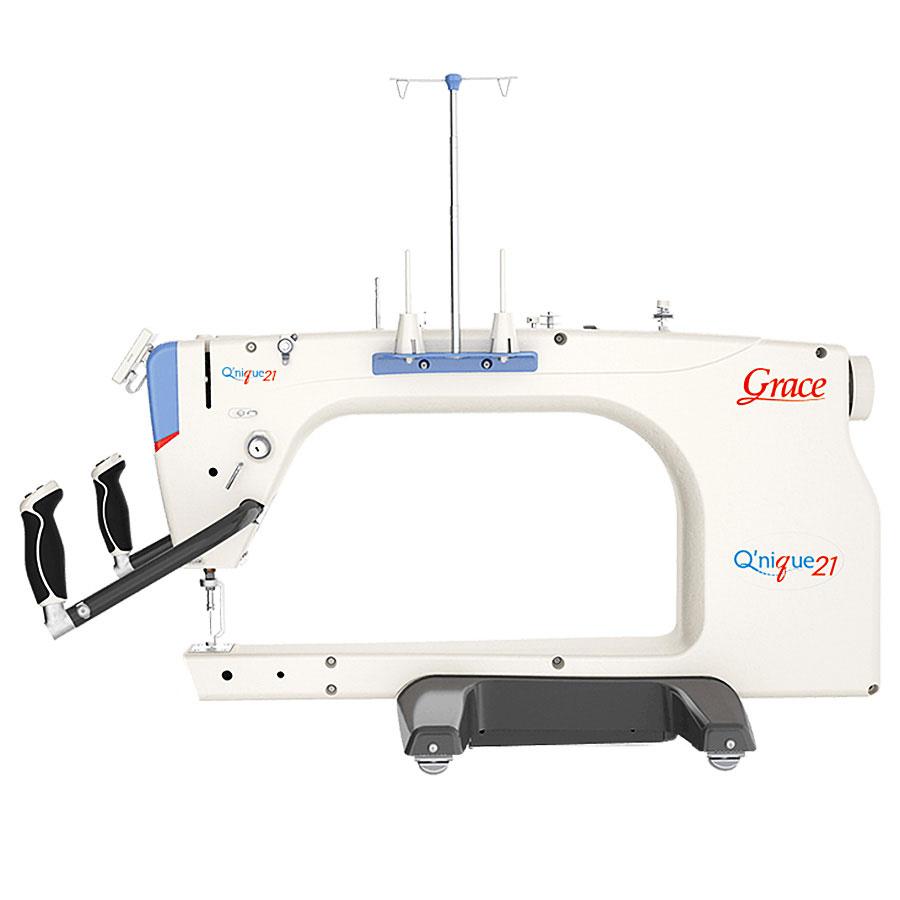Refurbished Qnique 21R Long Arm Quilting Machine - Sewingmachinesplus.com