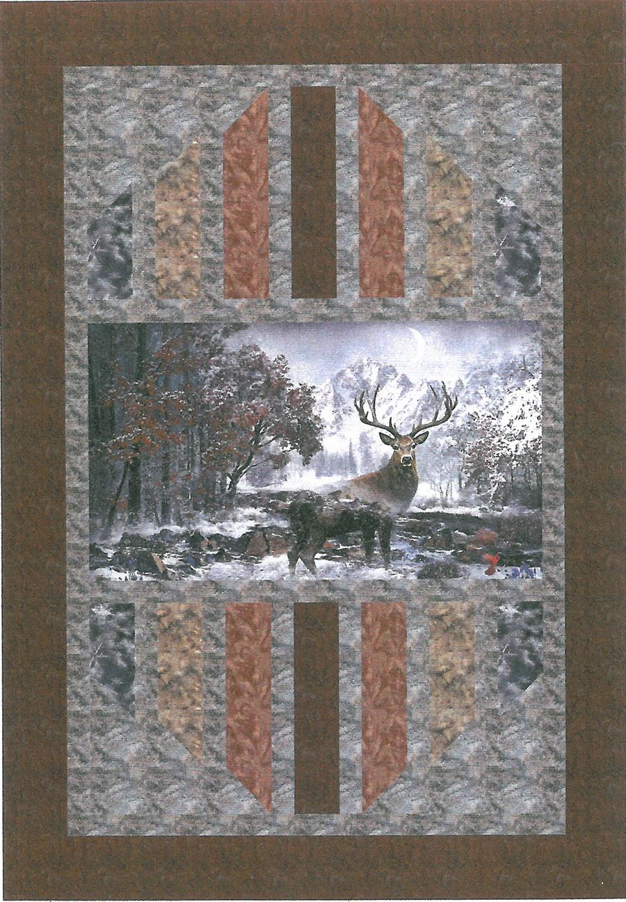 Mountain Peek Creations - Reflections Fabric Kit, Pattern #390