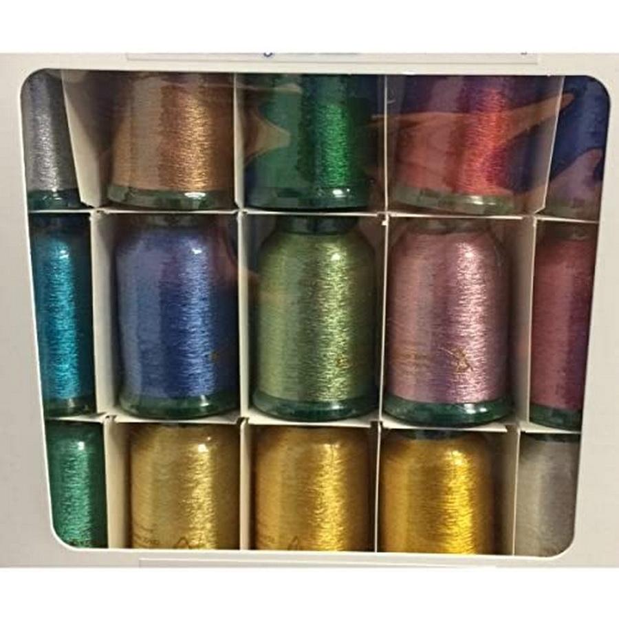 Kingstar Metallic Thread Kit 15 colors