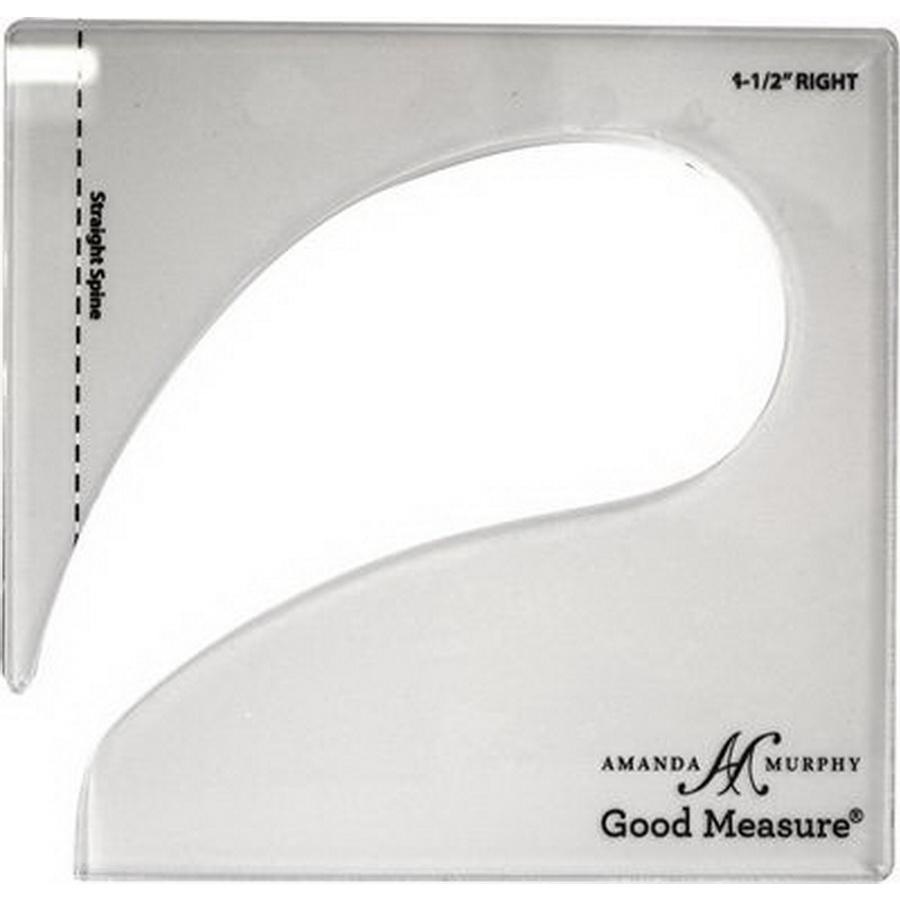 Good Measure Long Arm Every Plume 3 Quilting Template Ruler 4 PC Set - Sewingmachinesplus.com