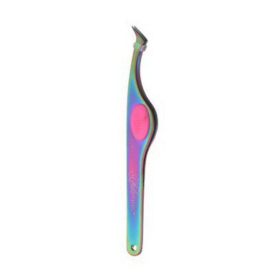 Tula Pink Swiss Style Angle Tweezer - Sewingmachinesplus.com
