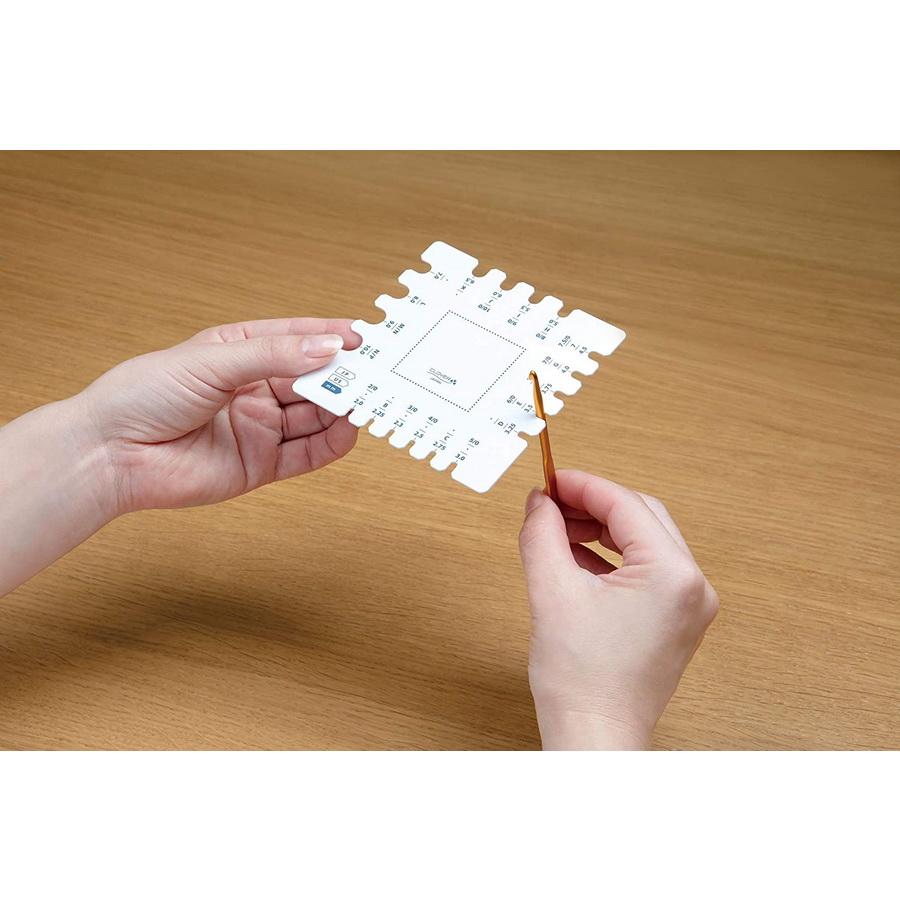 Clover Swatch Ruler and Needle Gauge - Sewingmachinesplus.com