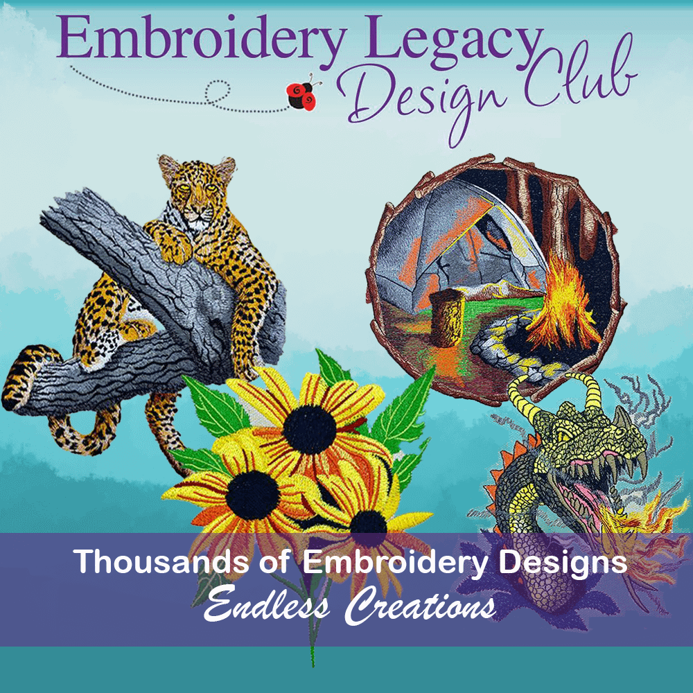 Embroidery Legacy Design Club Membership - Sewingmachinesplus.com