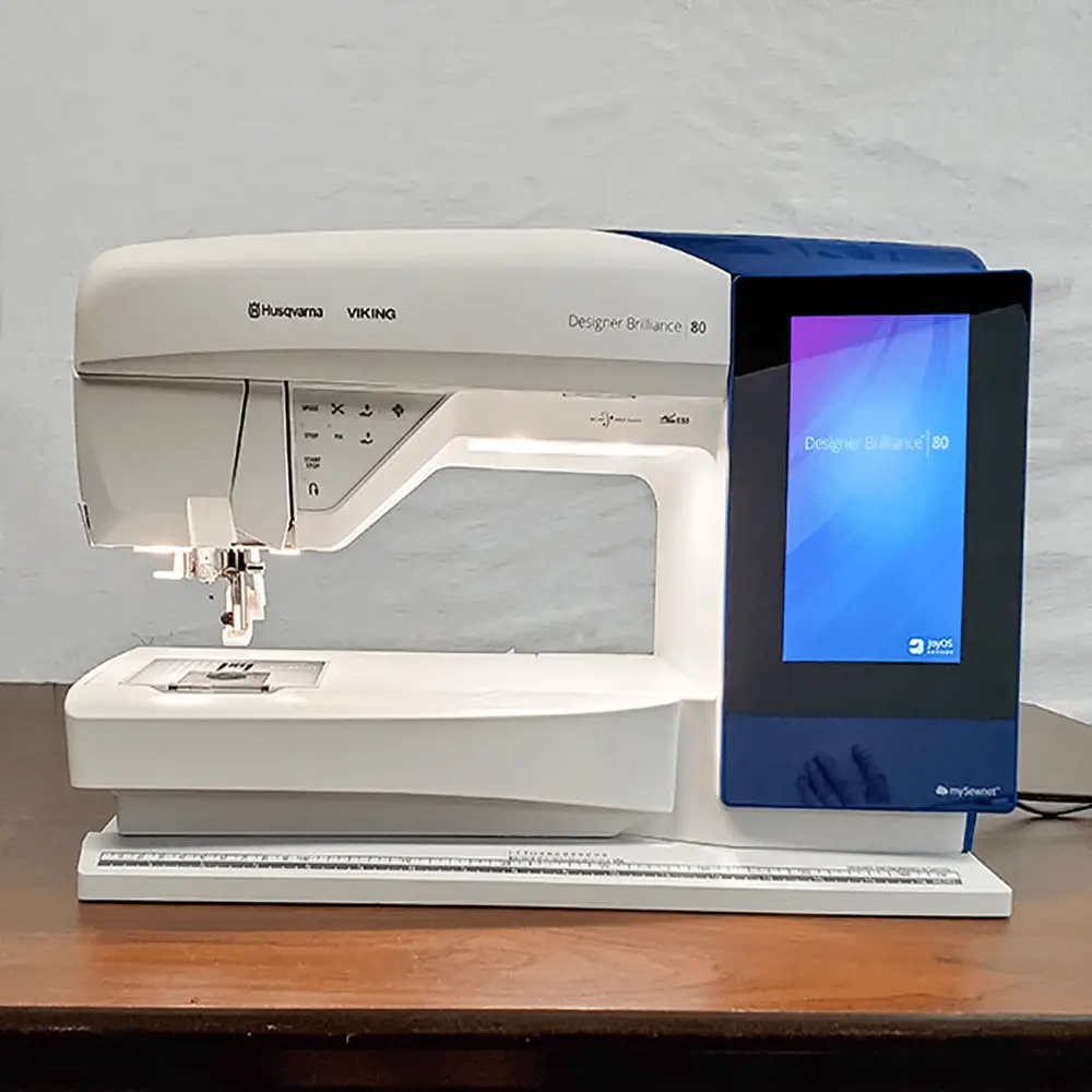Designer Brilliance 80 Sewing & Embroidery Machine Factory Serviced - Sewingmachinesplus.com