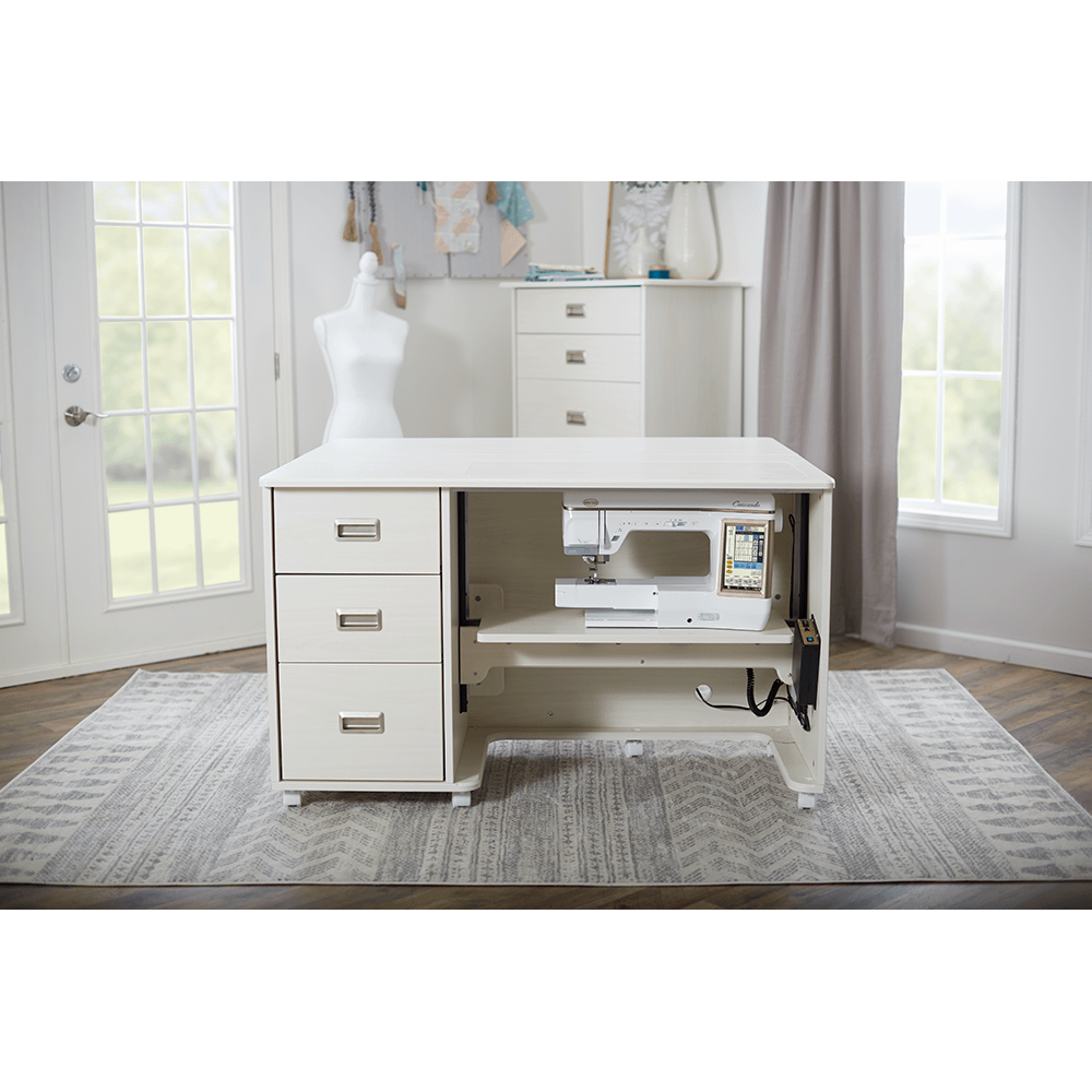 Artistry Drawer Center Sewing Table - Sewingmachinesplus.com