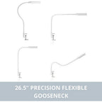 UBERLIGHT FLEX 3100TL LED TASK LIGHT, CLAMP - Sewingmachinesplus.com