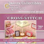Dakota Collectibles Gunold Cross-Stitch embroidery design software with over 1,000 machine embroidery designs