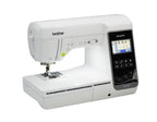 Brother Innov-is NS2750D sewing and embroidery machine in white with touchscreen display