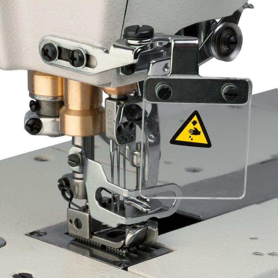 Reliable 2100IF Flat Bed Interlock Direct Drive Motor, Cover Stitch with Assembled Table and Uberlight 3100TL Light Lamp