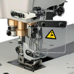 Reliable 2100IF Flat Bed Interlock Direct Drive Motor, Cover Stitch with Assembled Table and Uberlight 3100TL Light Lamp