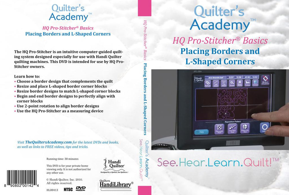 HQ Pro-Stitcher Basics: Edge-to-Edge & Cropping (DVD)