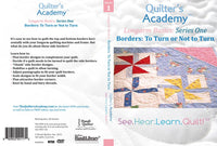Handi Quilter Longarm Basics: Borders: To Turn or Not to Turn (DVD)