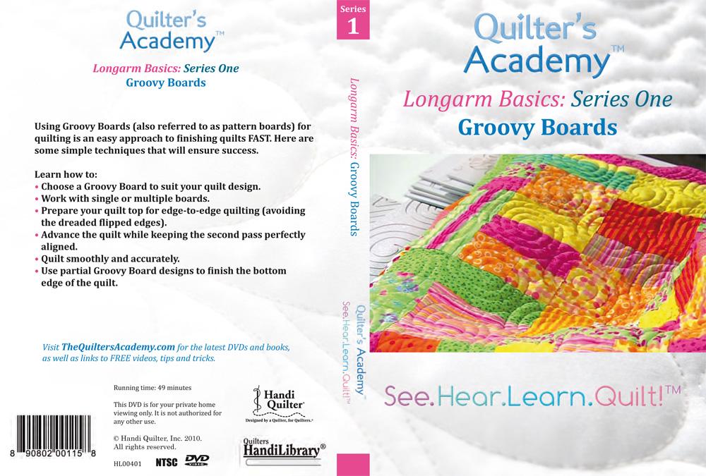 Handi Quilter Longarm Basics: Groovy Boards (DVD)