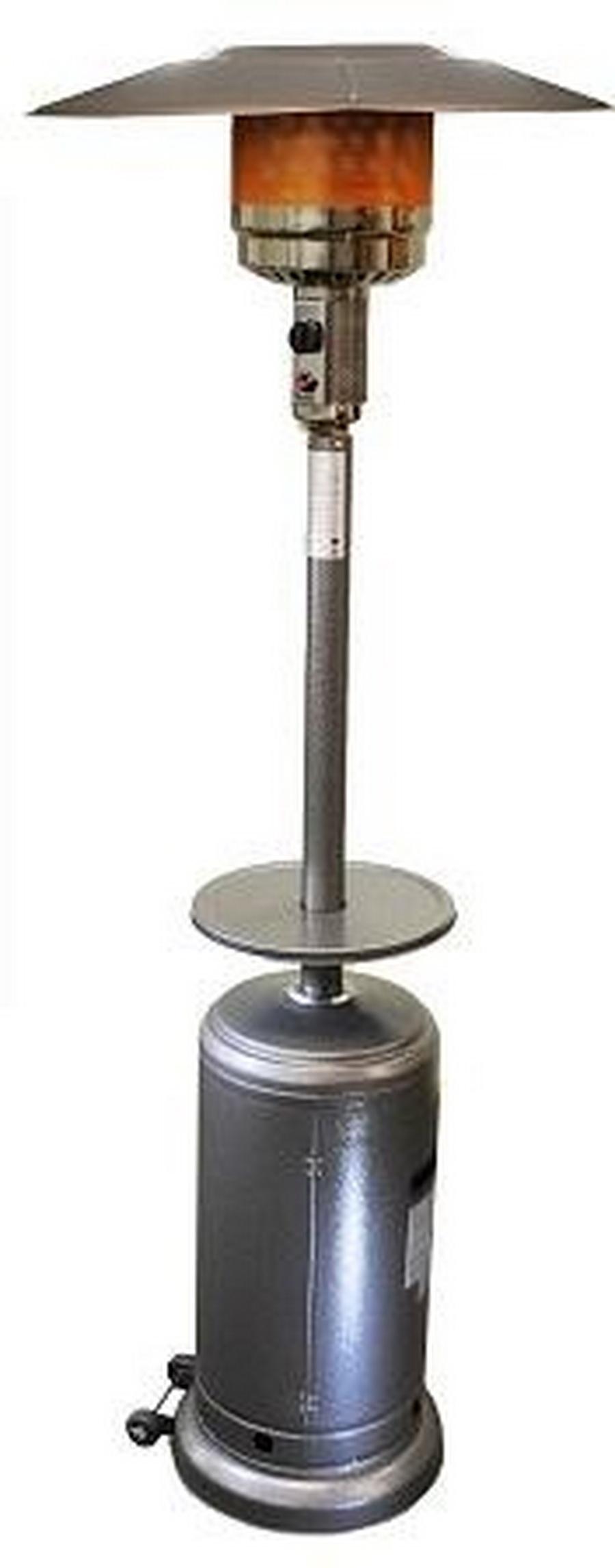 Sunheat Umbrella Patio Heater (Stainless Steel or Golden Hammer Finish) - Sewingmachinesplus.com