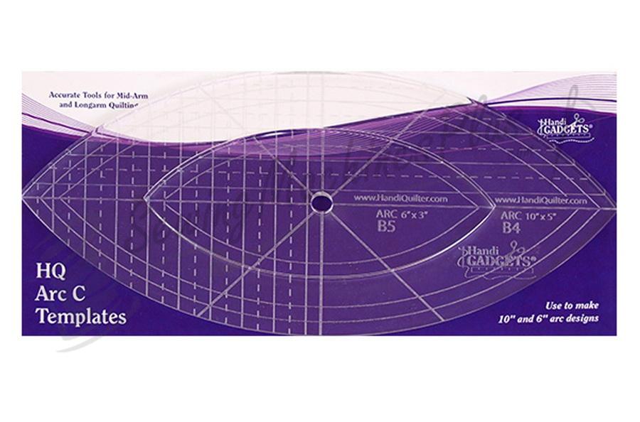 Handi Quilter Arc C 10", 6" Ruler - HQ00616 - Sewingmachinesplus.com