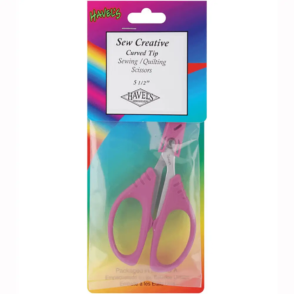 Havels 5.5 inch Curved Tip Sewing/Quilting Scissors (7649 - 33) - Sewingmachinesplus.com