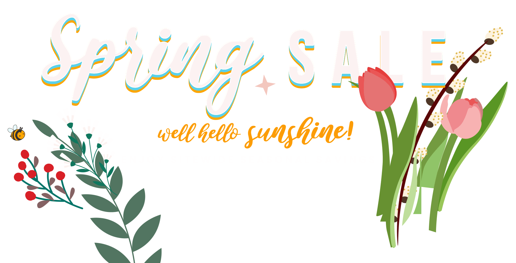 Spring Sale 2021 Banner
