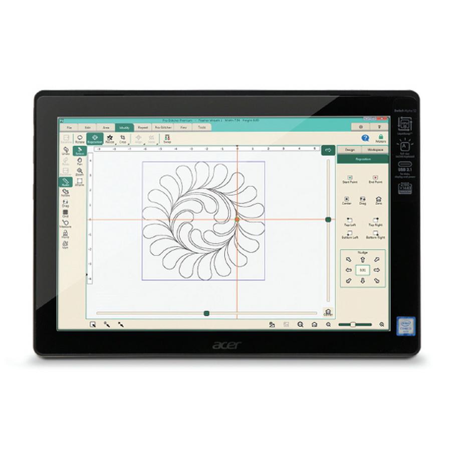 Handi Quilter Pro-Stitcher Premium Computerized Quilting System for HQ Amara - Free Hands on Training