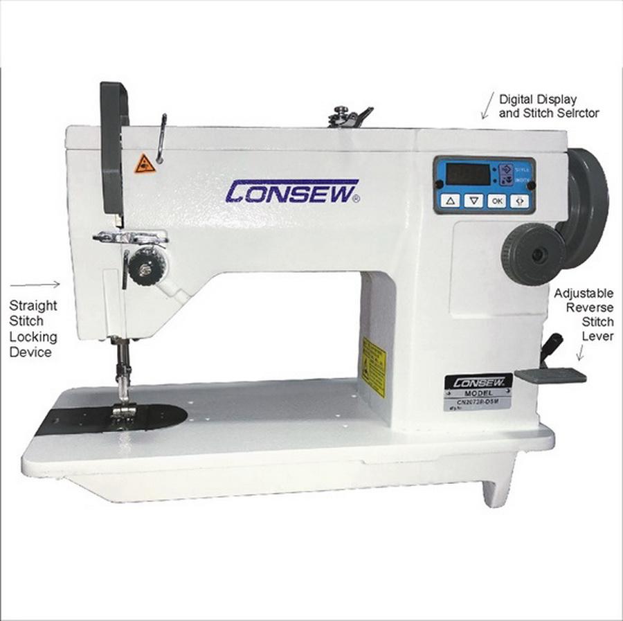 Consew CN2073R-DSM Industrial Machine With Assembled Table and Motor