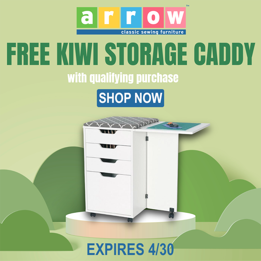 Kangaroo Sewing Furniture - Aussie II - Ash White (K8611)