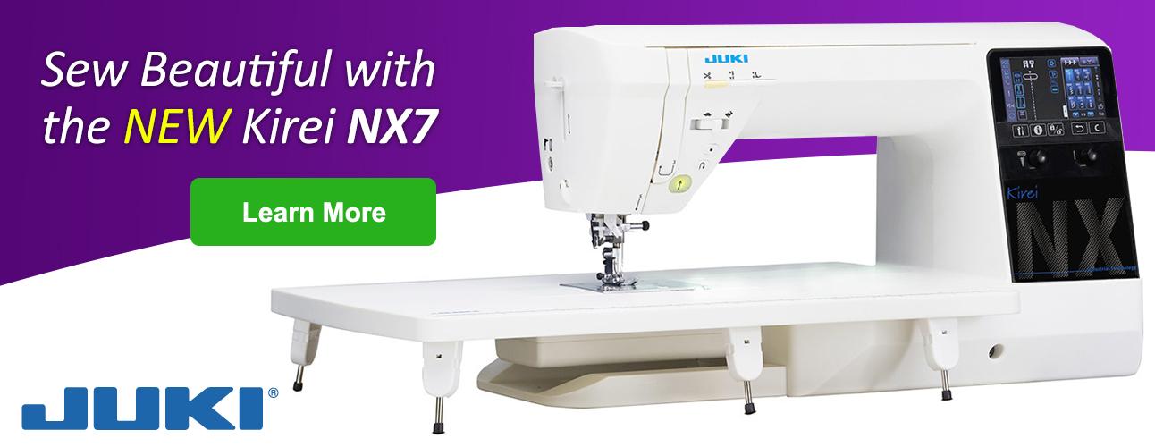 Banner for Juki Sew Beautiful Sewing Machine with Offer details