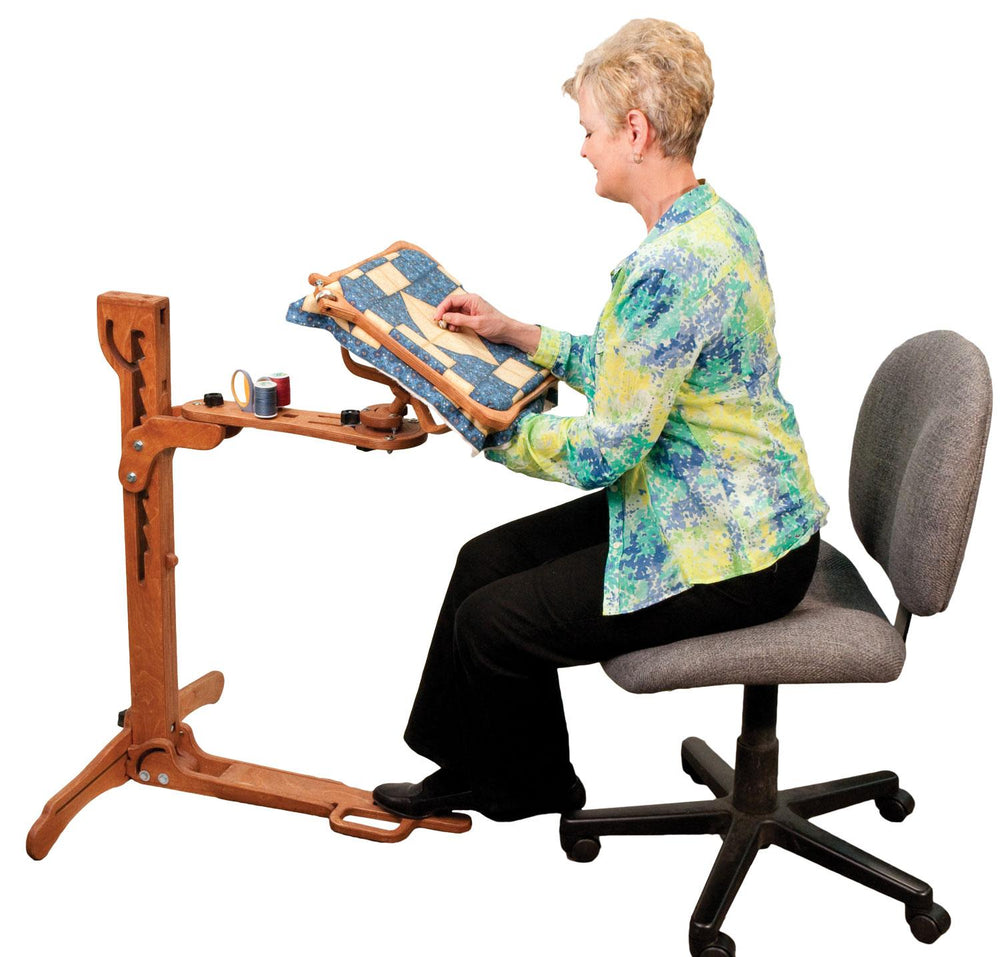 The GraceHoop Squared - 18 - inch square hand - quilting hoop - Sewingmachinesplus.com