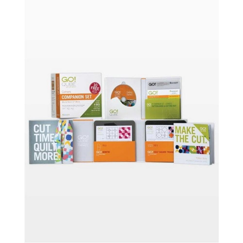 Accuquilt GO! Qube 9in Companion Set - Corners - Sewingmachinesplus.com